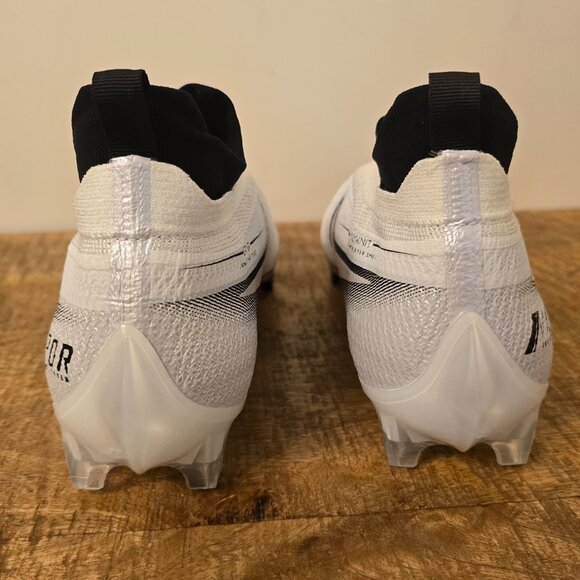 Nike Vapor Edge Elite 360 Flyknit Football Cleats White CV6317-100 Wide Fit main image 6